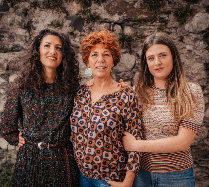 Fiorenza, Claudia e Giulia, le fondatrici de Le Garuda