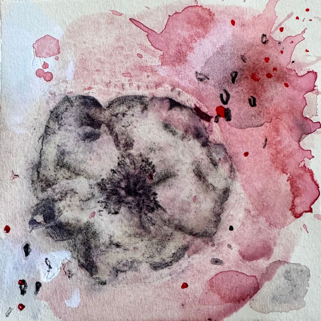 RINASCITA III - OPERA ORIGINALE cm 15x15