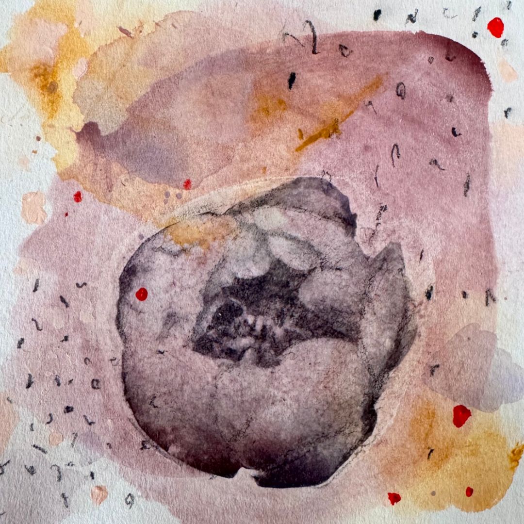 RINASCITA II - OPERA ORIGINALE cm 15x15