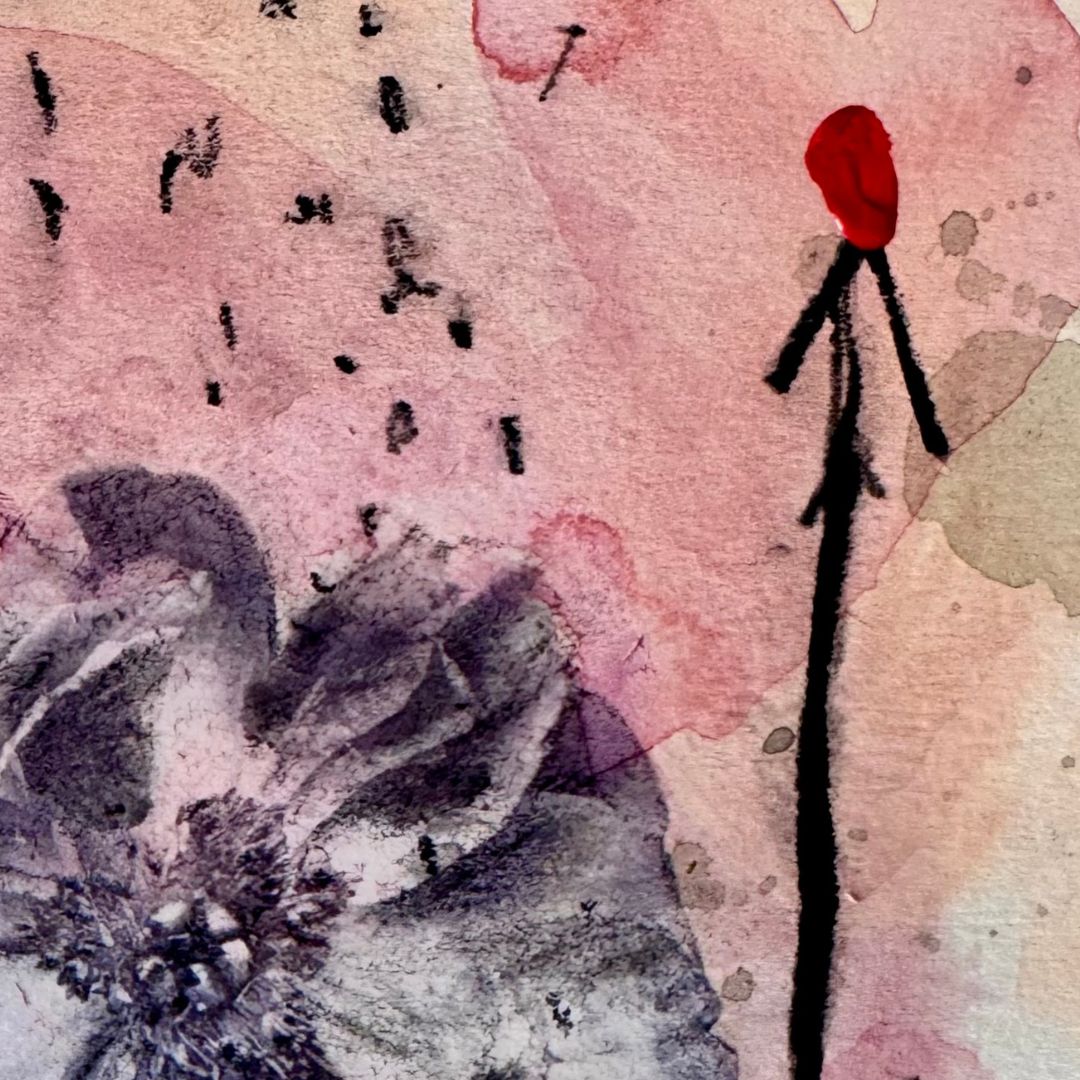 RINASCITA I - OPERA ORIGINALE dettaglio