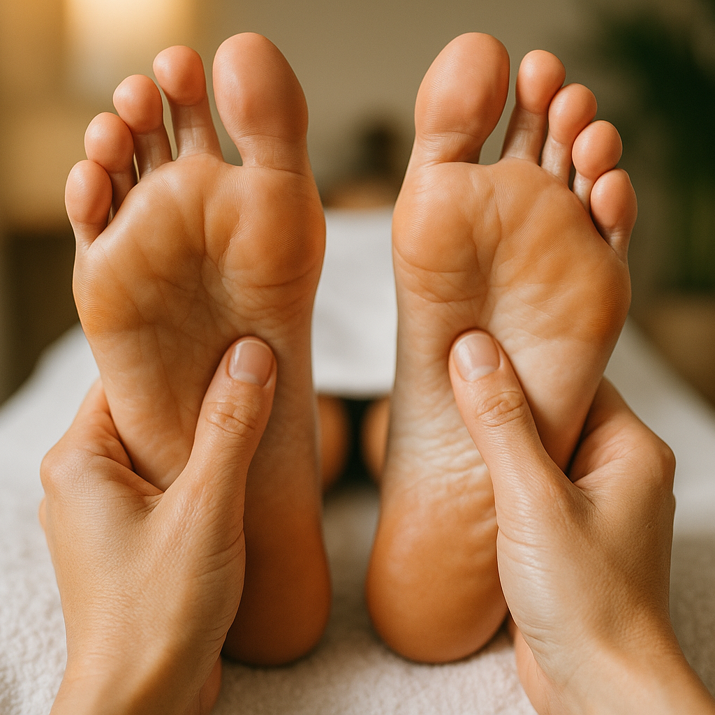 riflessologia plantare massaggio
