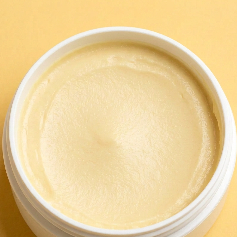 Crema corpo ricca all’olivello spinoso, texture corposa ma non unta