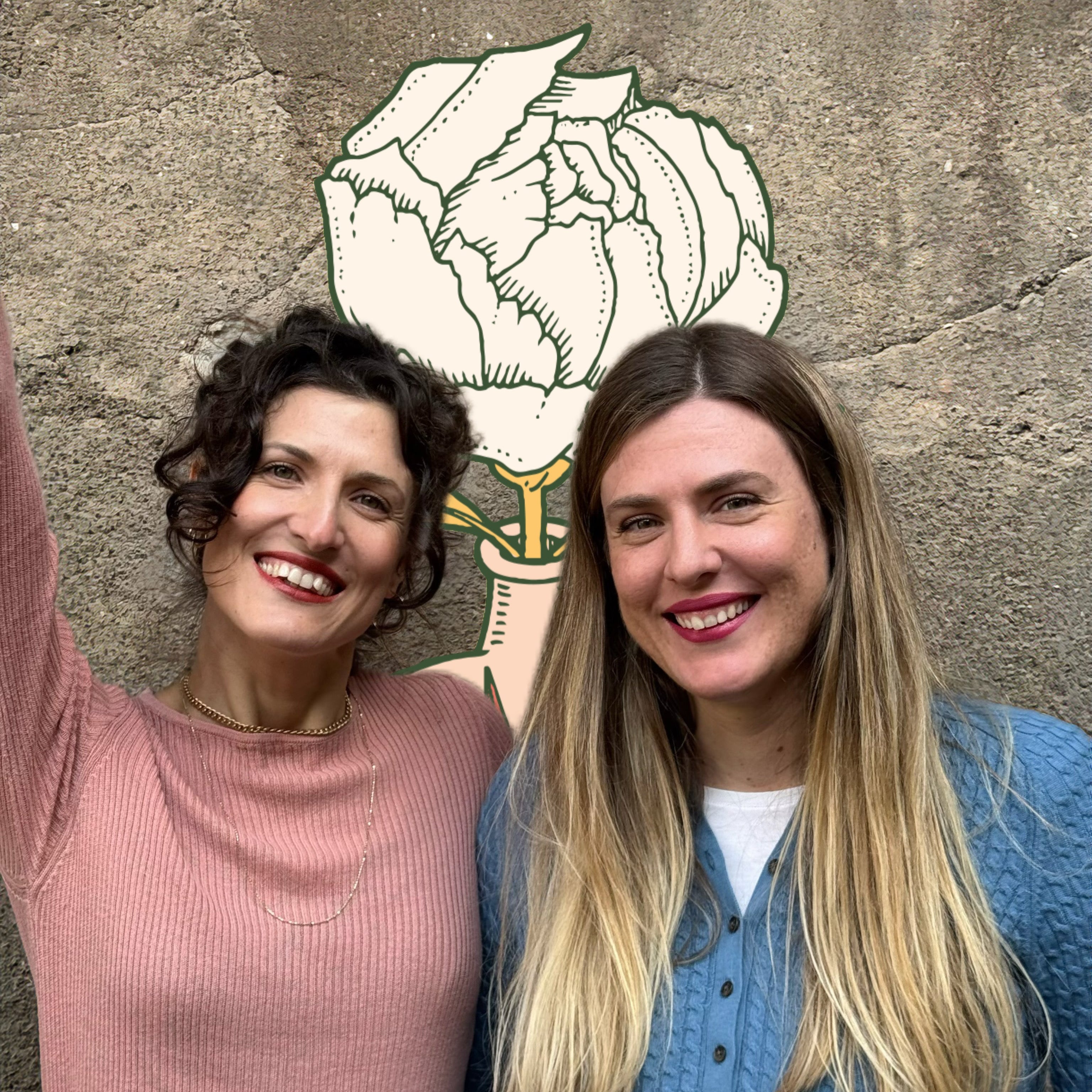 Giulia e Claudia sorridenti, pronte ad accogliere e rispondere alle richieste di consulenza skincare