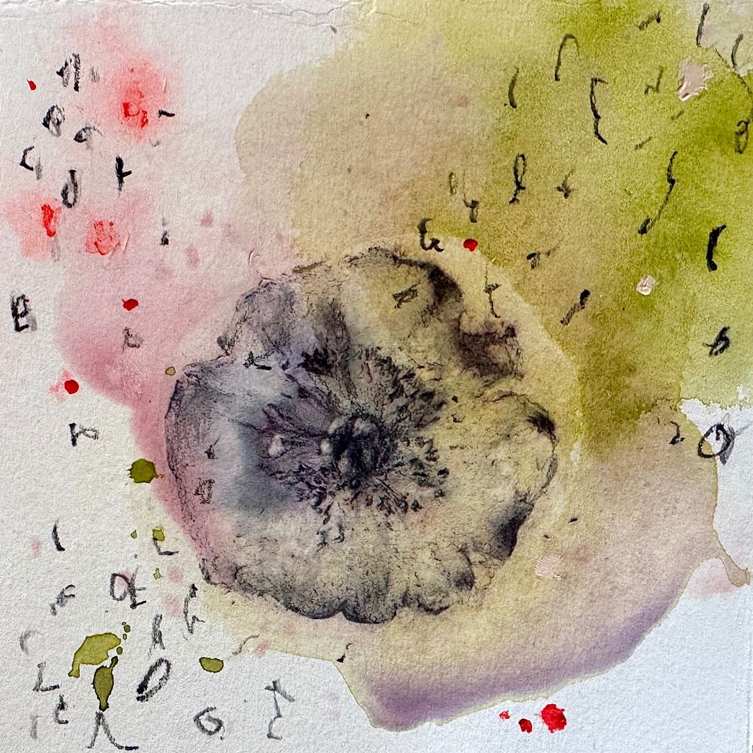 RINASCITA VI - OPERA ORIGINALE cm 15x15