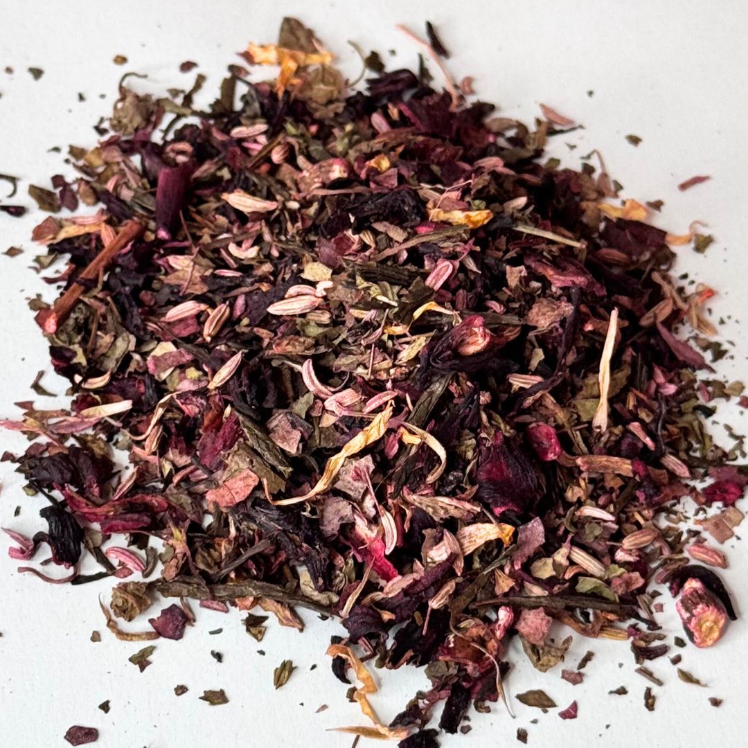 tisana drenante Le Garuda con centella, tè verde e finocchio