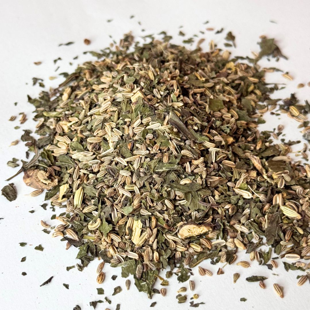 tisana dopo pasto Le Garuda con menta, finocchio e anice